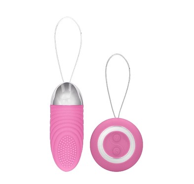 Ethan - Rechargeable Remote Control Vibrating Egg - Pink